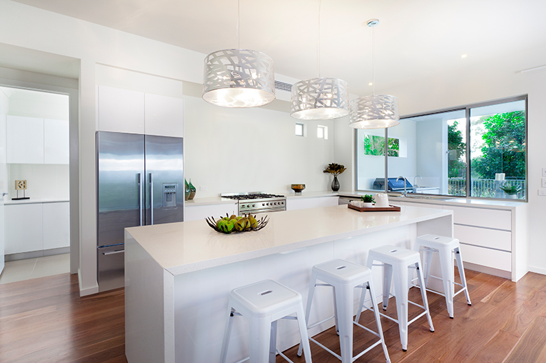 white kitchen